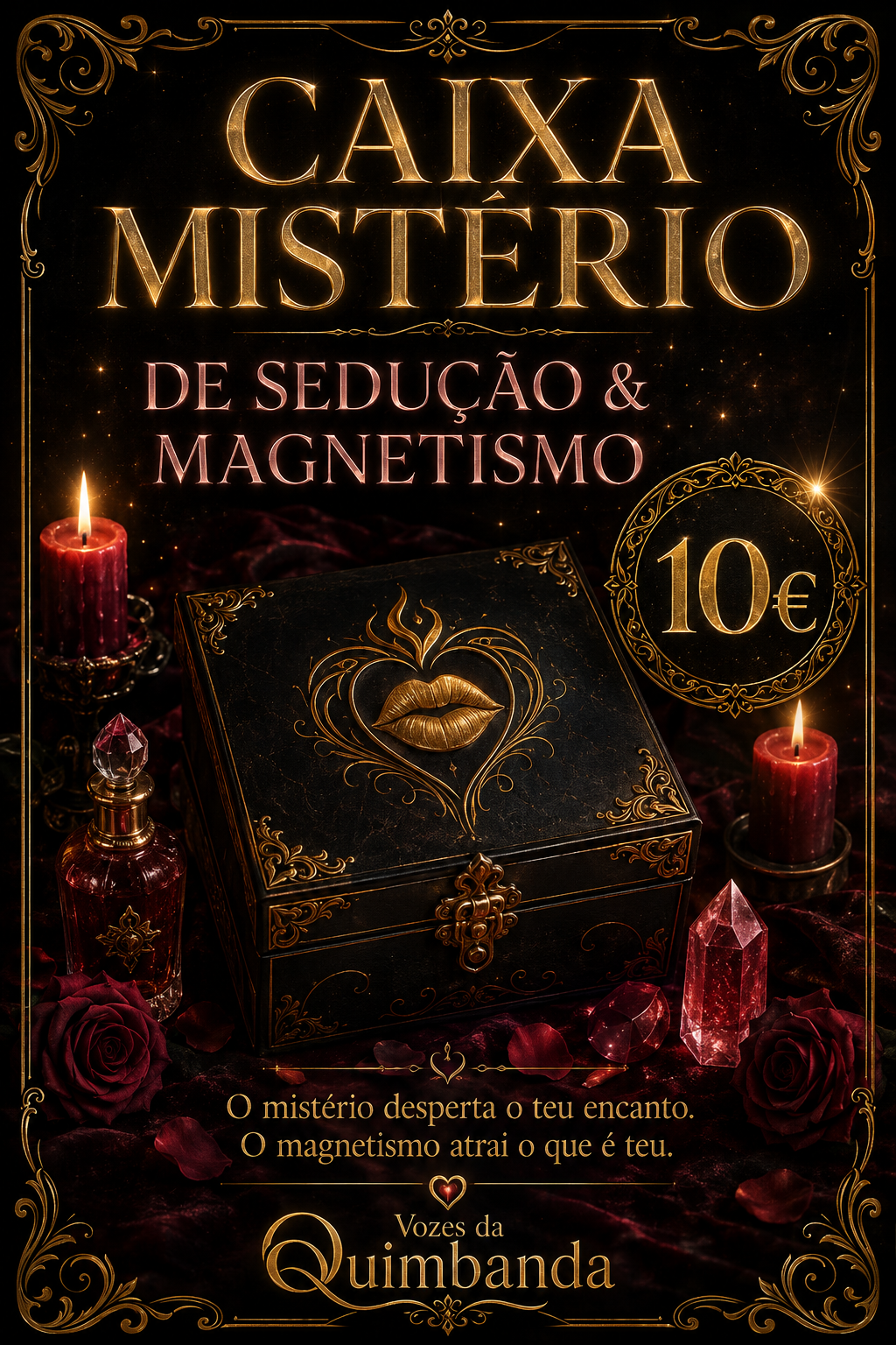 Caixa Misterio de Sedução e Magnetismo