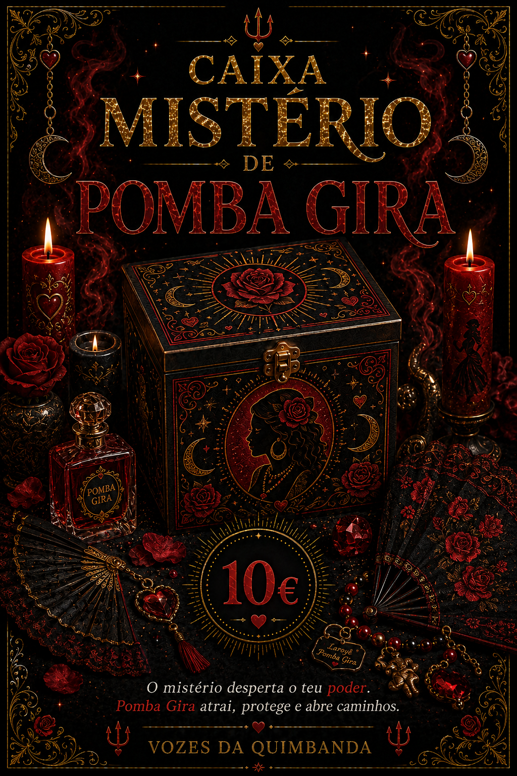 Caixa Misterio de Pomba Gira