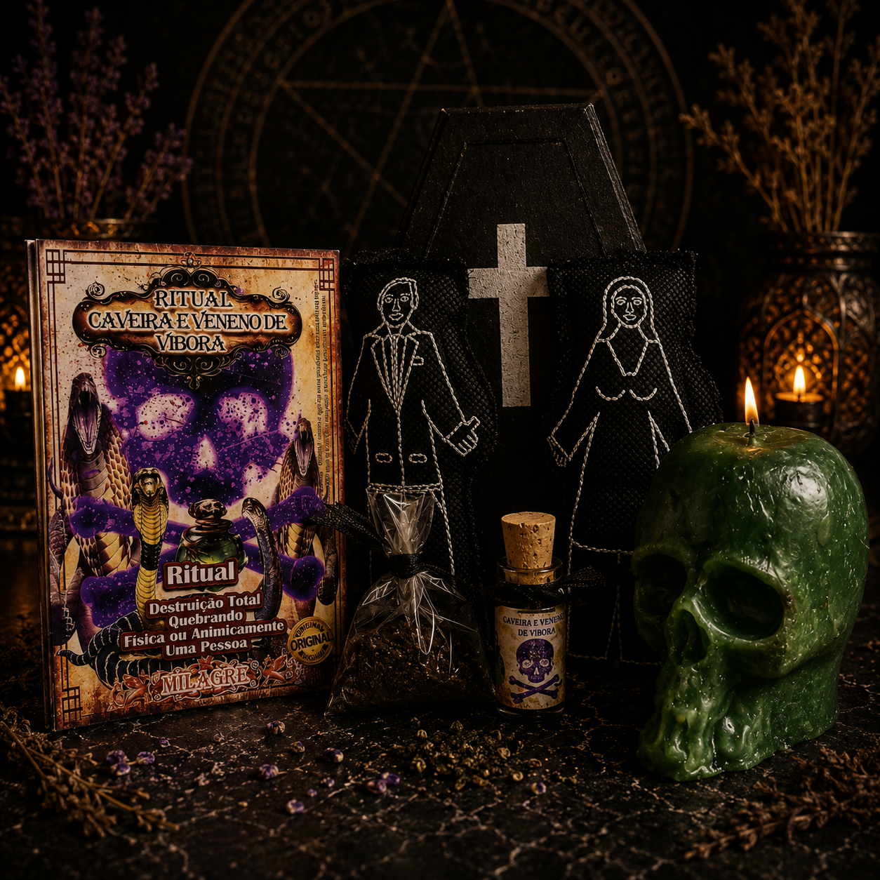 Ritual completo para quebrar fisicamente ou animicamente uma pessoa