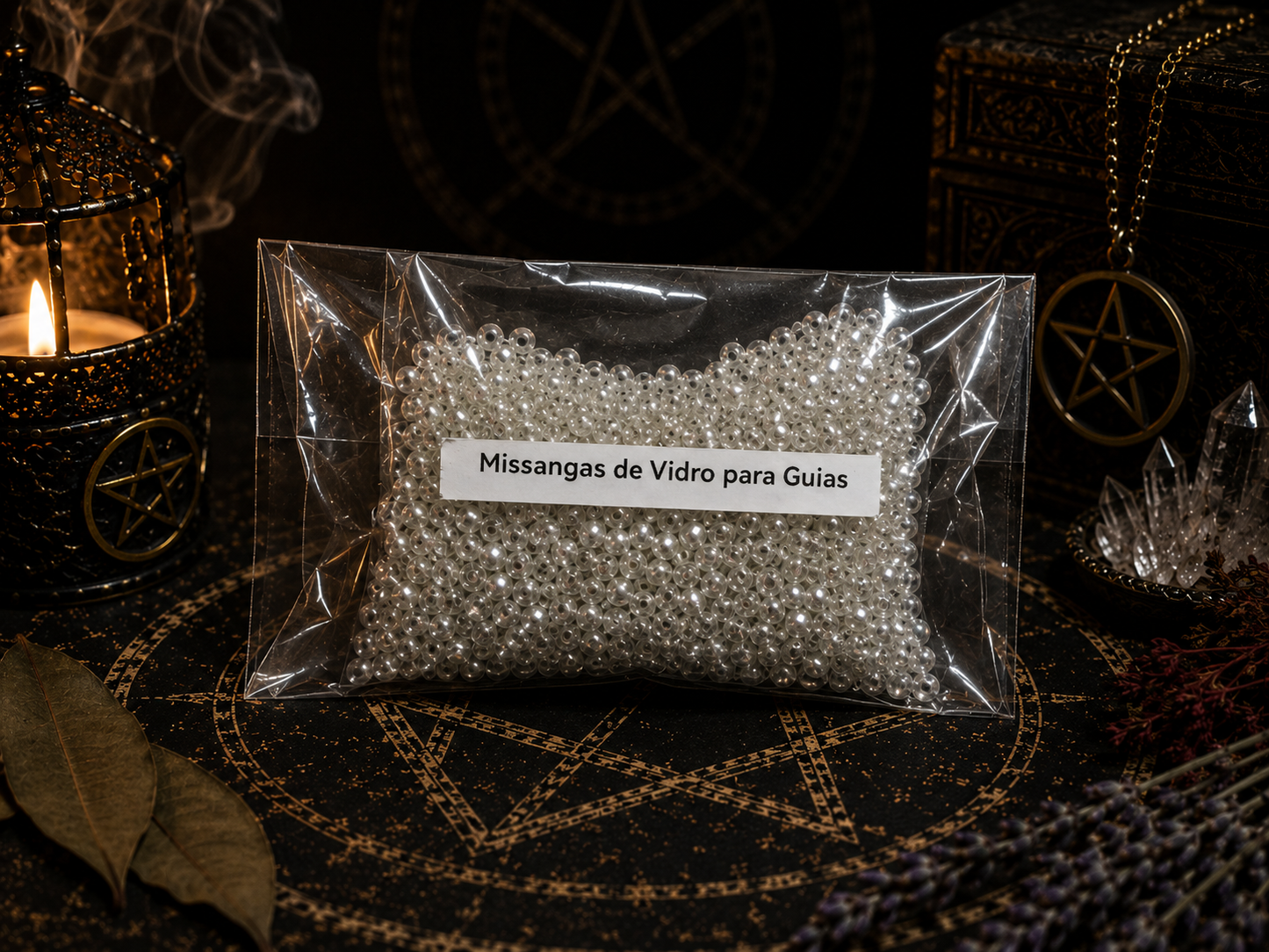 Missangas de Vidro para Guias