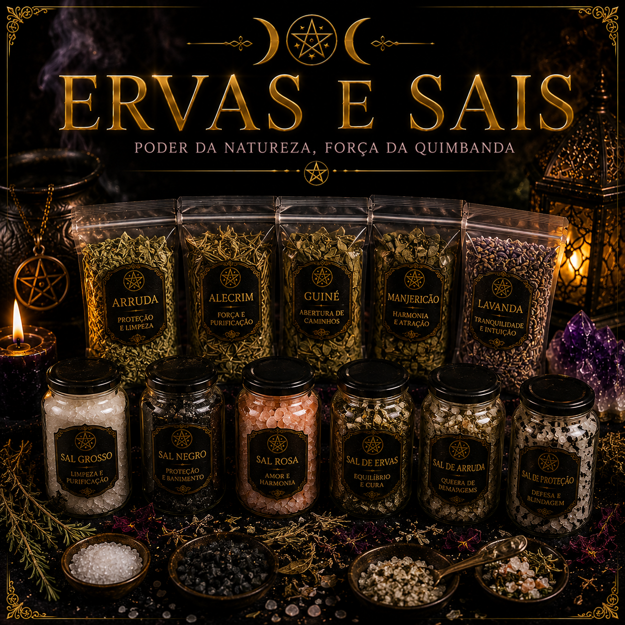 Ervas e Sais