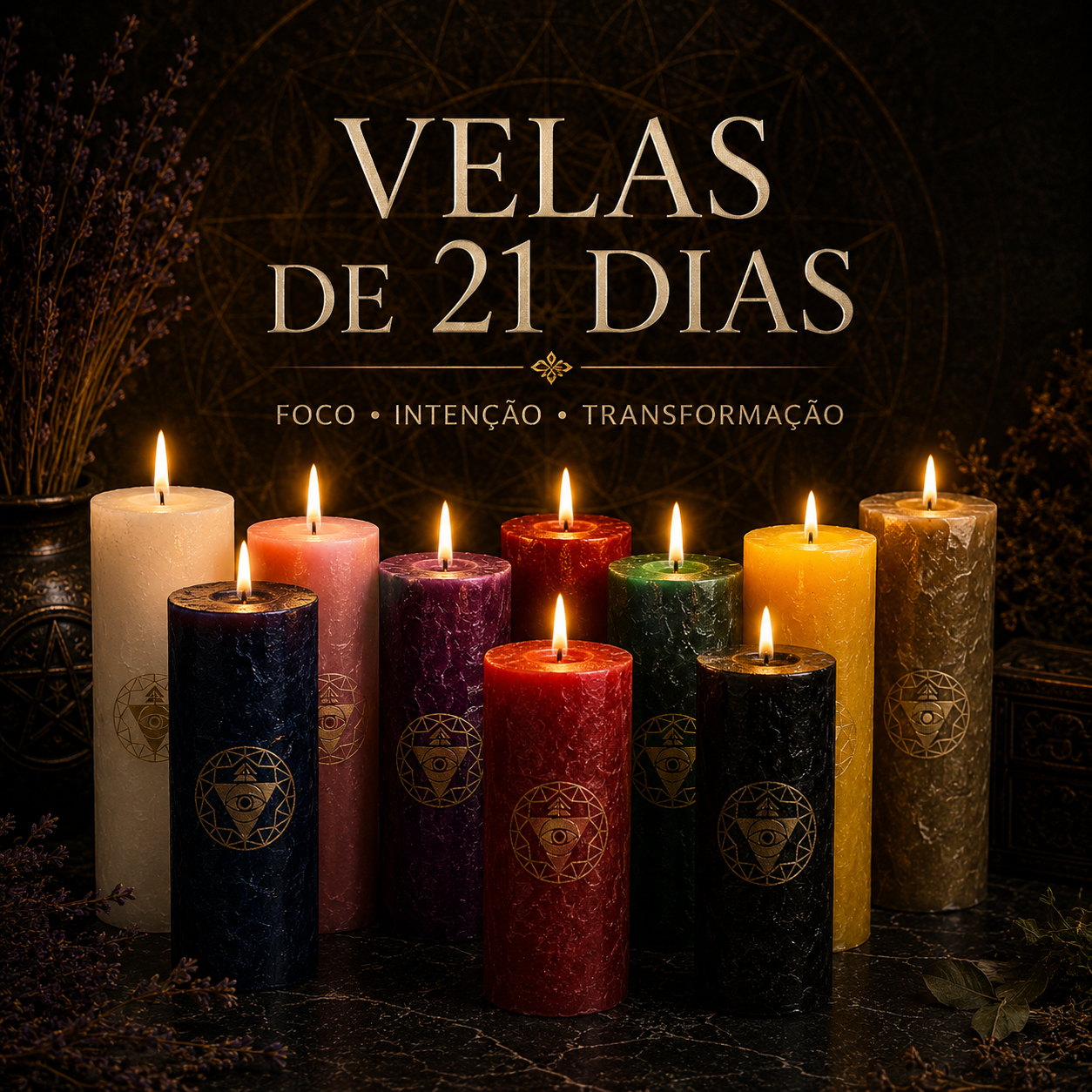 Velas de 21 dias