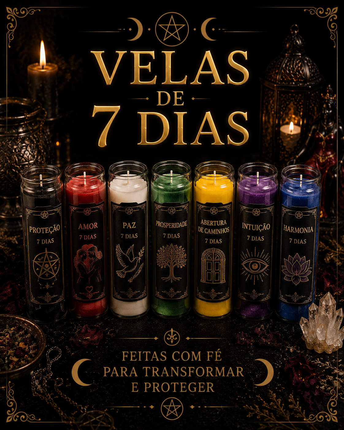 Velas de 7 dias