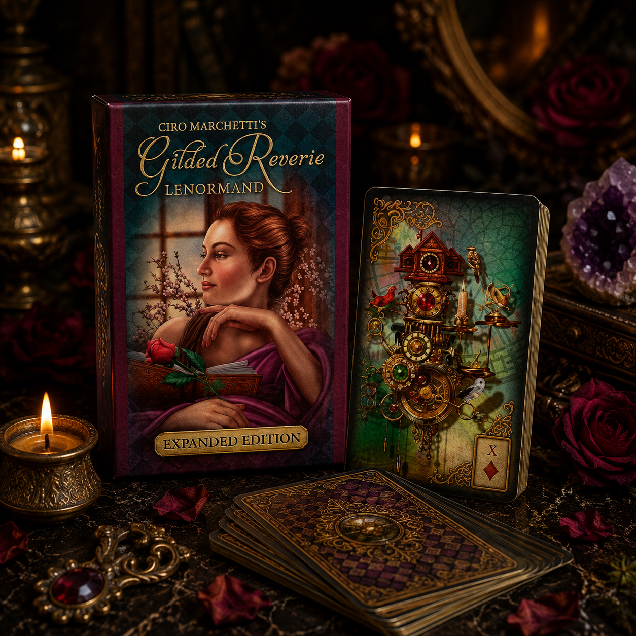 Gilded reverie lenormand (oraculo cigano)