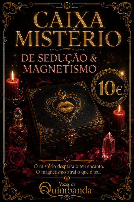 Caixa Misterio de Sedução e Magnetismo