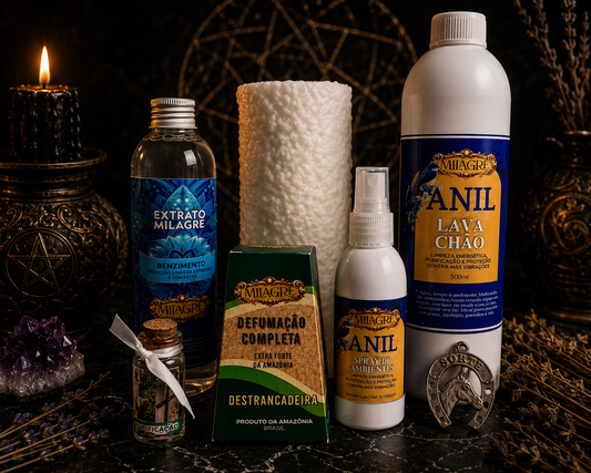 Kit Completo Limpeza e Purificação Poderosa