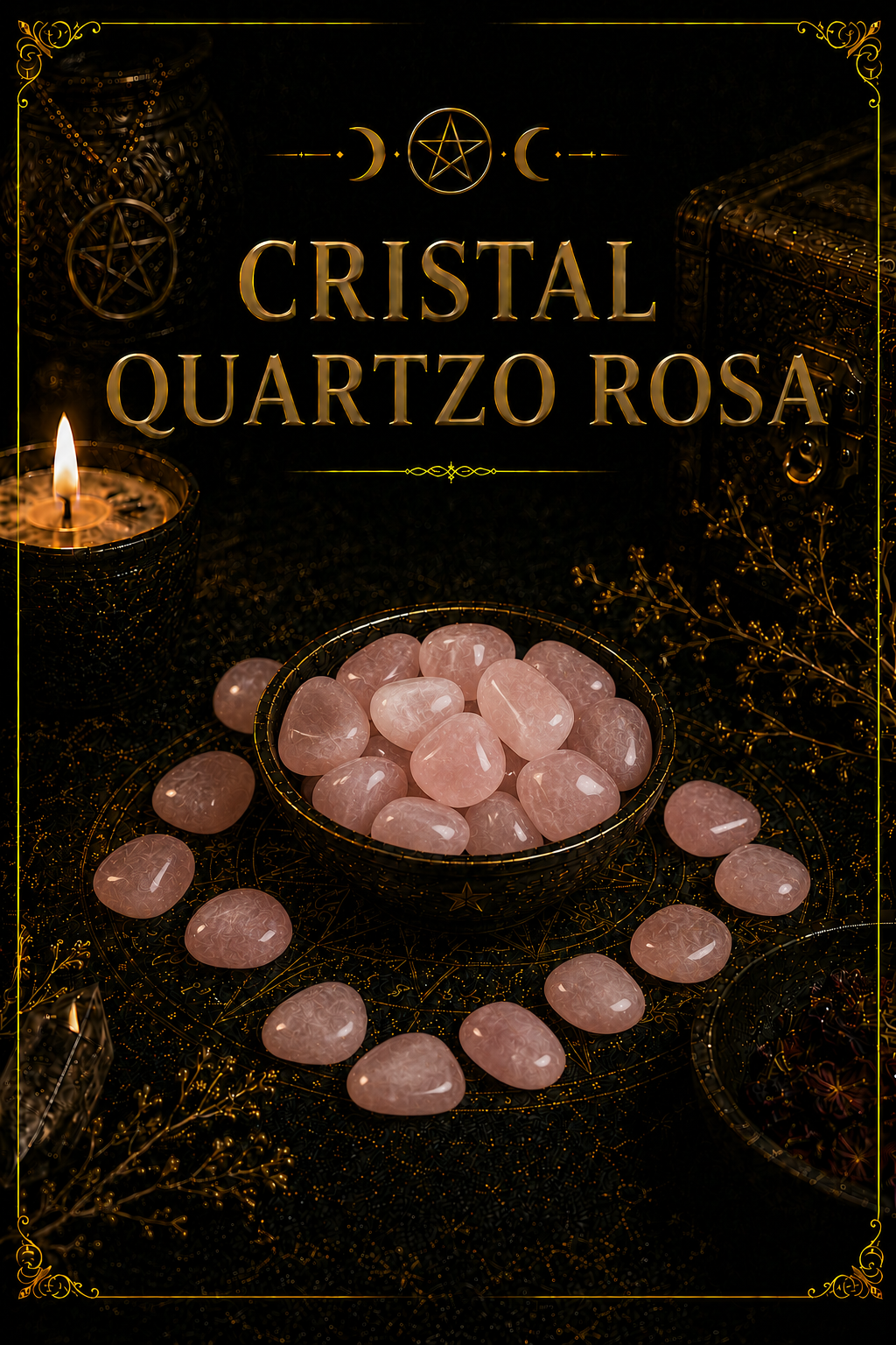 Cristal Quartzo Rosa