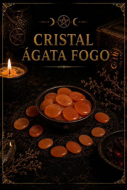 Cristal Ágata Fogo