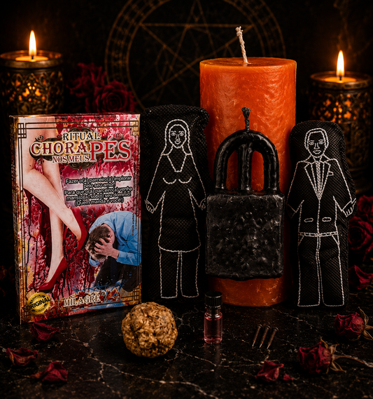 Ritual Chora nos Meus Pés – Dominar, Amansar e Fazer Implorar por Amor