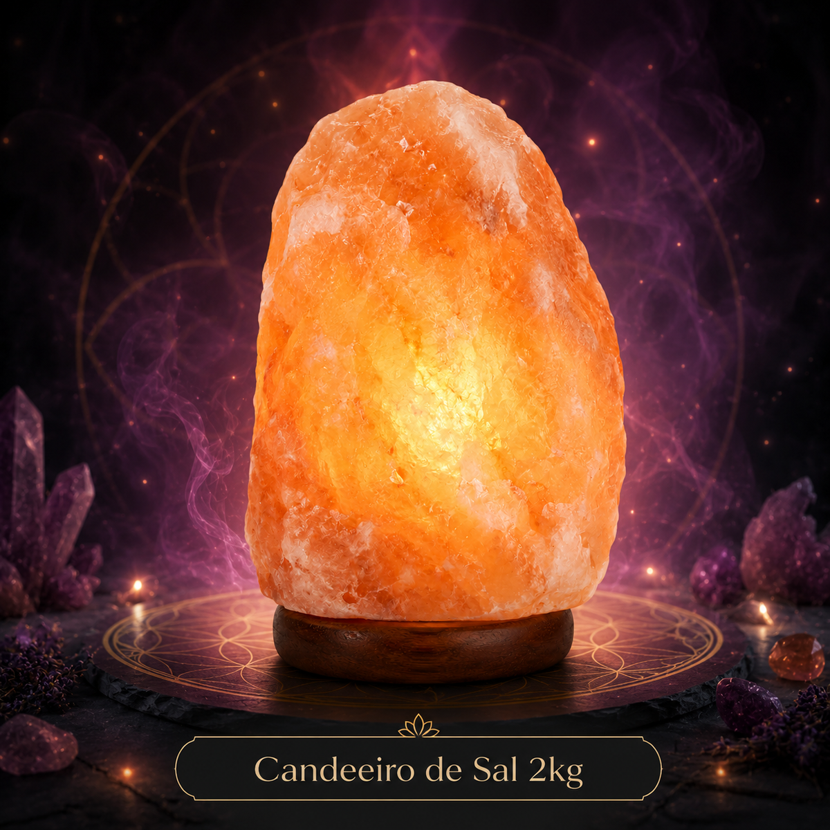 Candeeiro de Sal 2kg